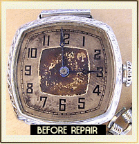 Antique Watch - Before Repair
